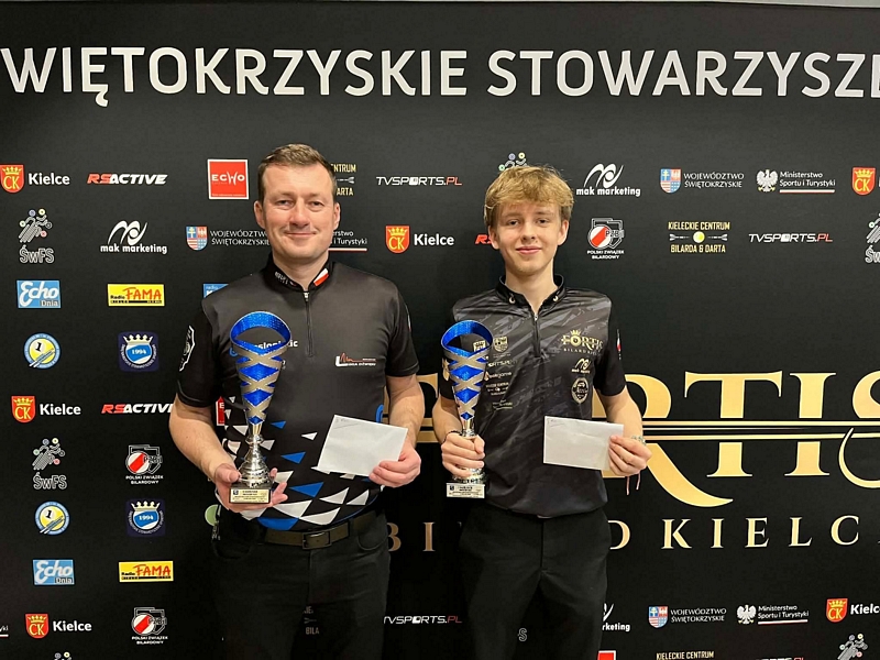 Jakub Dobrowolski drugi w KCB