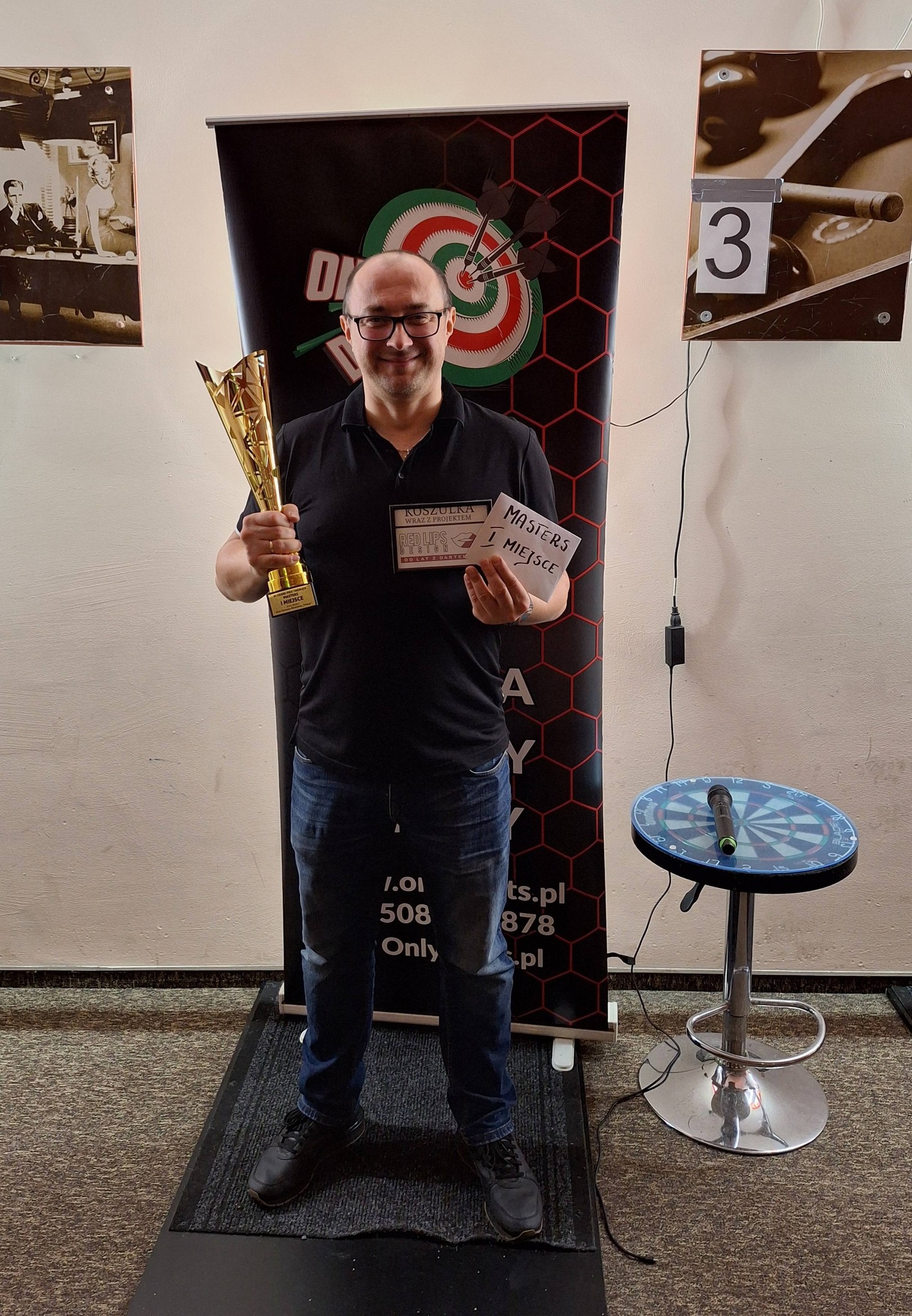 Zwycięzca turnieju Masters- Krzysztof Furman